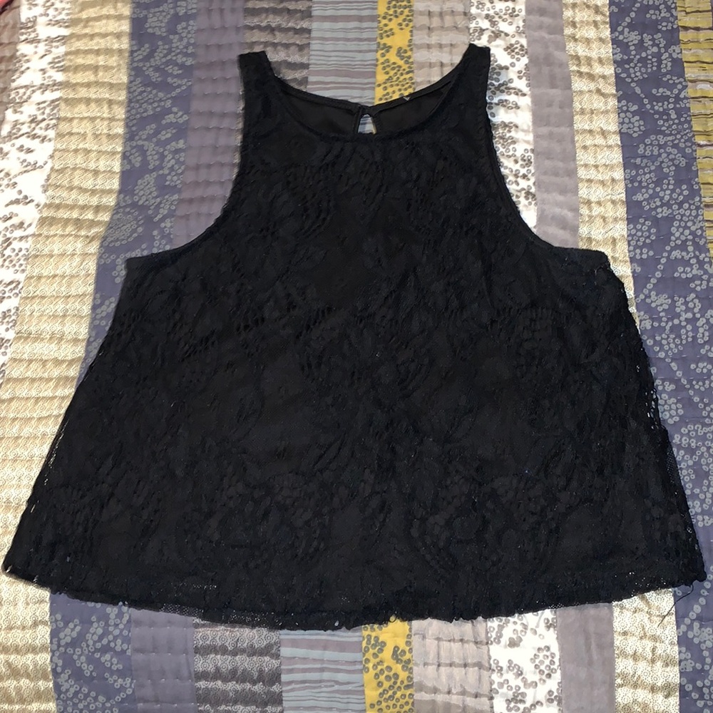 Black Crop Top